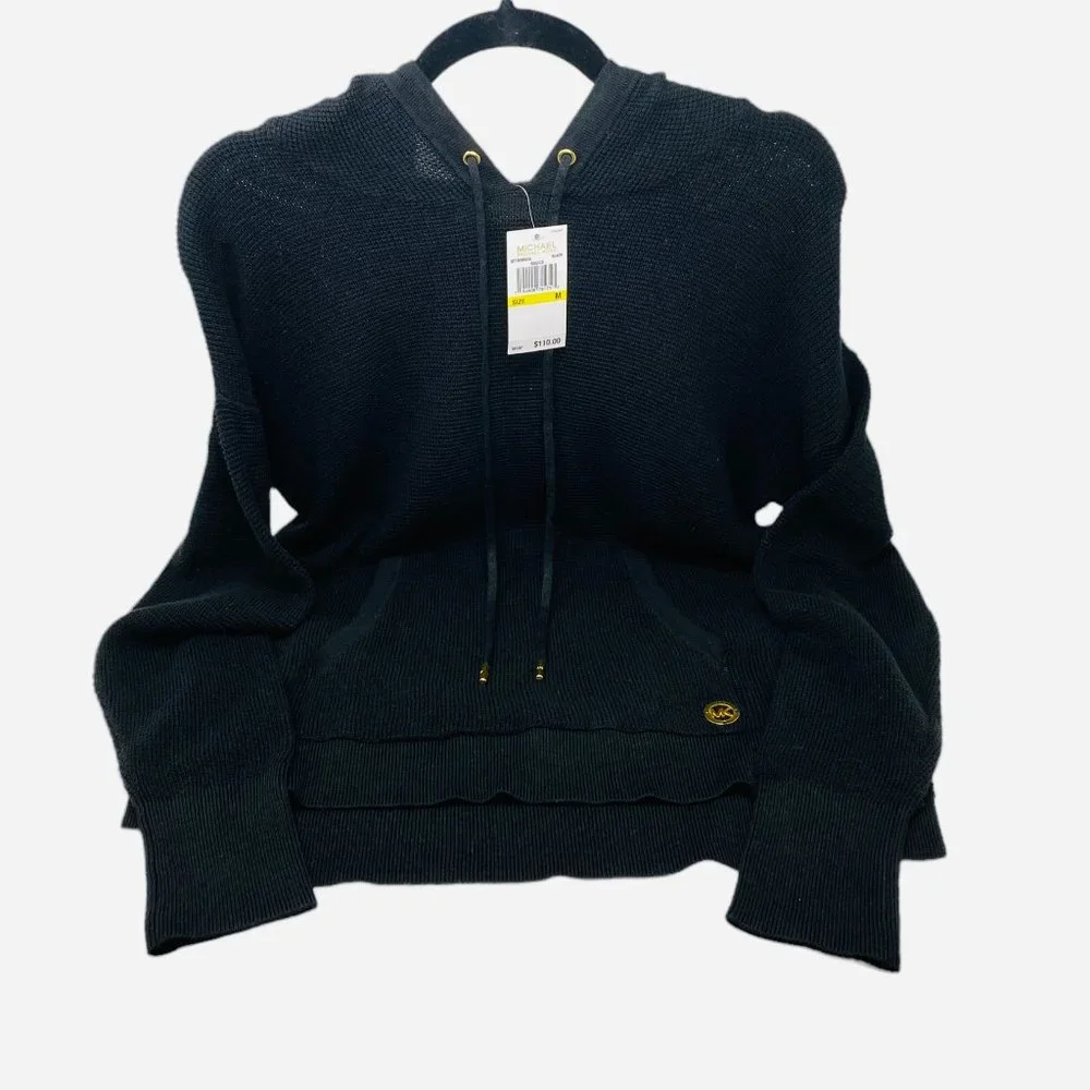 MICHAEL KORS  Waffle Knit Hoodie - Picture 3 of 6